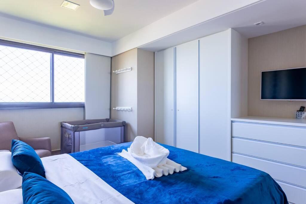 Cupe Flat Vista Mar No La Fleur Polinesia - Muro Alto - Porto De Galinhas מראה חיצוני תמונה