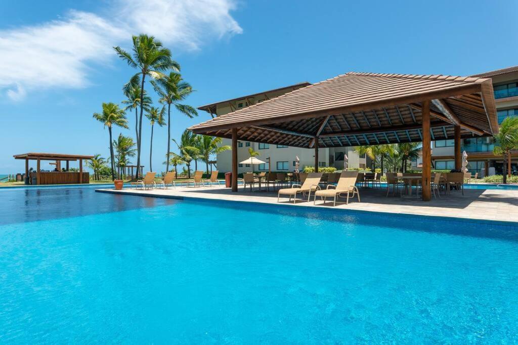 Cupe Flat Vista Mar No La Fleur Polinesia - Muro Alto - Porto De Galinhas מראה חיצוני תמונה